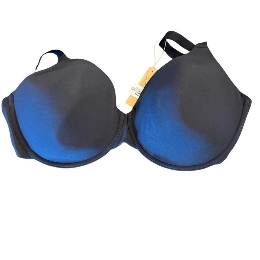Skims Fits Everybody Tshirt Demi Bra Onyx Black 38DDDD NWT BR-UWR-2294 - Picture 3 of 5